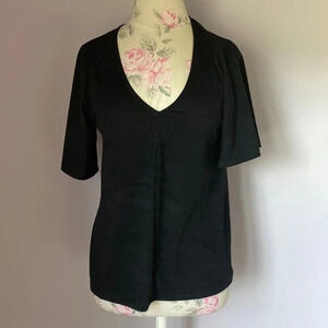 Z Supply black short sleeve top size XS